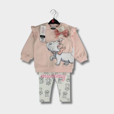 Sweatshirt Set 3in1 Hairclip Nice Material OOTD Baby Girl