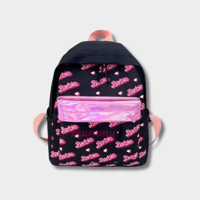 Bag Pack Kids Girl Cute Cartoon Pink Barbie Lovely OOTD Design Cute Color