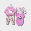 Set 4in1 Baby Pyjamas Rompers Longsleeve Cute Design Best Material