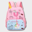 Pink 3D Unicorn- Kids School Bag Kindergarten Backpack for Girls Boys (CODE29)