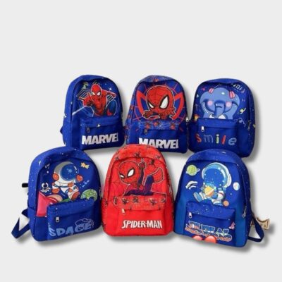 Bag Pack Boy Kids Baby Famous Cartoon OOTD More Compartment Easy To Handle Good Design Daily Used