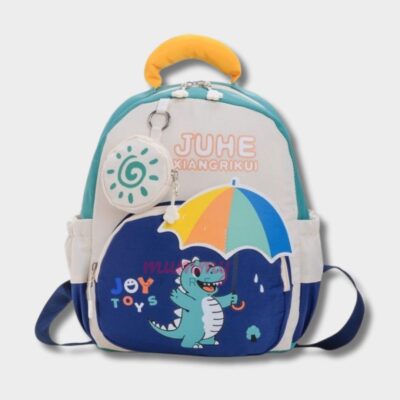 Dino Umbrella- Kids School Bag Kindergarten Backpack for Girls Boys (CODE32)