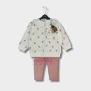 Sweatshirt Girl Baby Kiabii Headband Legging Collar Soft Material