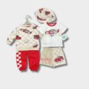 Set Hanger 5in1 Bucket Hat Set Sweatshirt Playset Boy OOTD Cute Design Trending