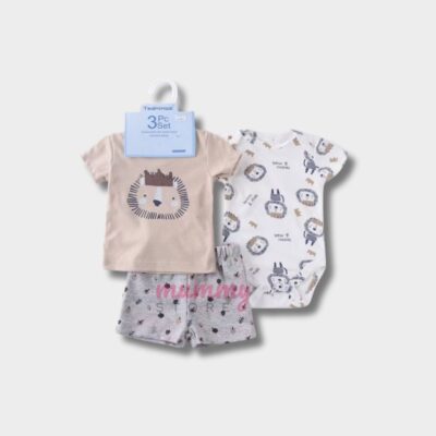 Set Hanger Baby Boy Playset Rompers Tshirt OOTD Style Short Pants