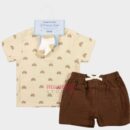 Set Shirt 3In1 Boy Cute Design OOTD Smart Style