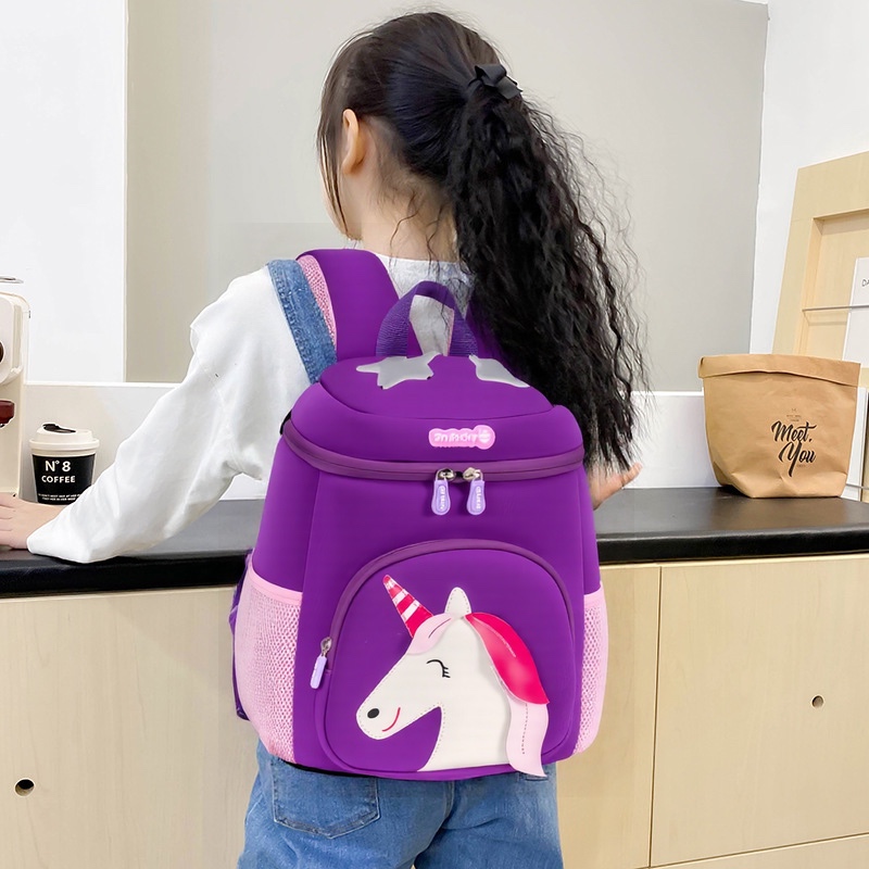 Unicorn Star- Kids School Bag Kindergarten Backpack for Girls Boys (CODE22) - Image 2