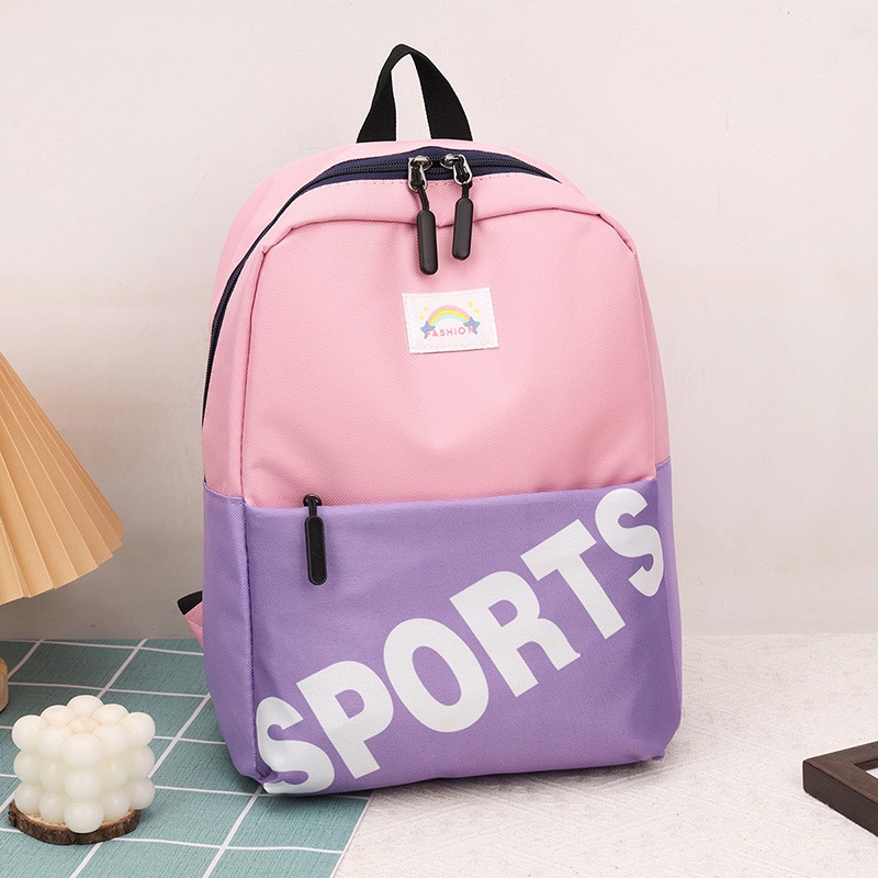 Pink - Kids School Bag Kindergarten Backpack for Girls Boys - Image 2