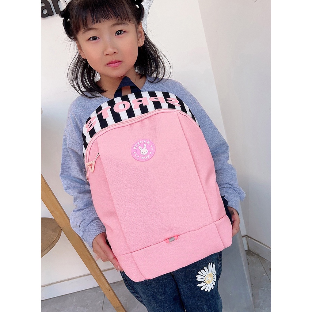 Pink - Kids School Bag Kindergarten Backpack for Girls Boys - Image 6