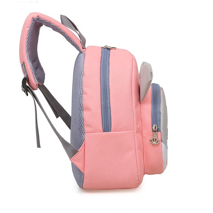 Pink Peach - Kids School Bag Kindergarten Backpack for Girls Boys (CODE25) - Image 2