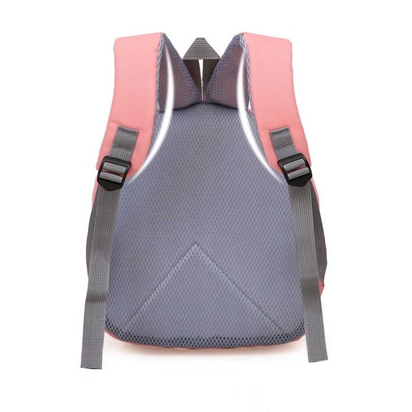 Pink Peach - Kids School Bag Kindergarten Backpack for Girls Boys (CODE25) - Image 3