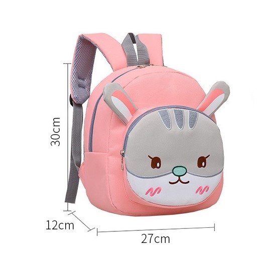Pink Peach - Kids School Bag Kindergarten Backpack for Girls Boys (CODE25) - Image 4