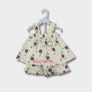 Dress Off White 2pcs Set